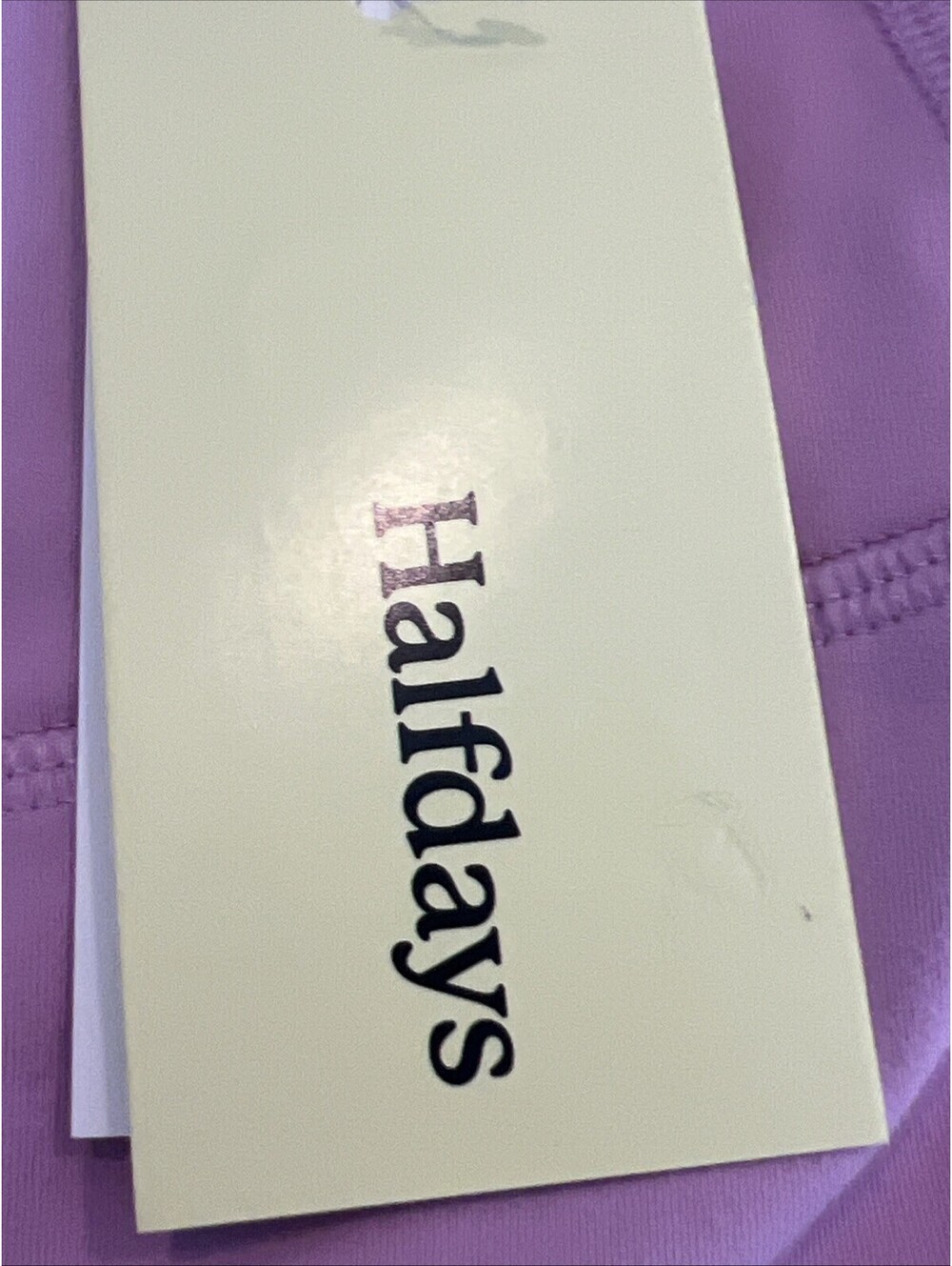$115 Halfdays Women's Camille Leggings NWT Size M Color Amethyst-Pink - Picture 2 of 11